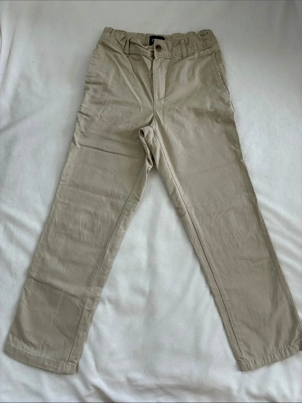 The Children's Place Tan Straight-Leg Khaki Pants
